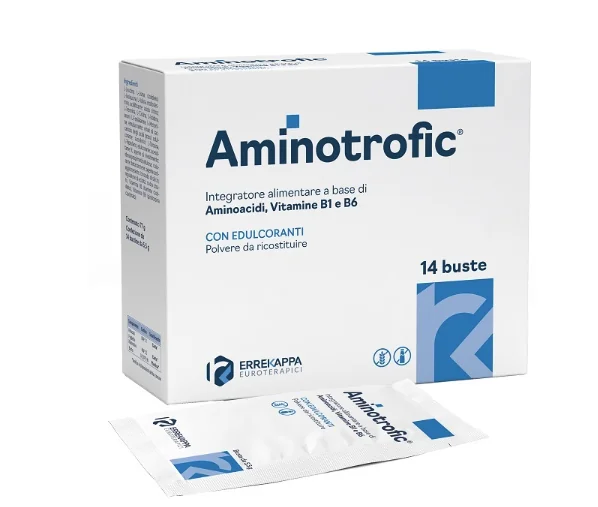 Aminotrofic Integratore Aminoacidi Vitamine 14 Bustine