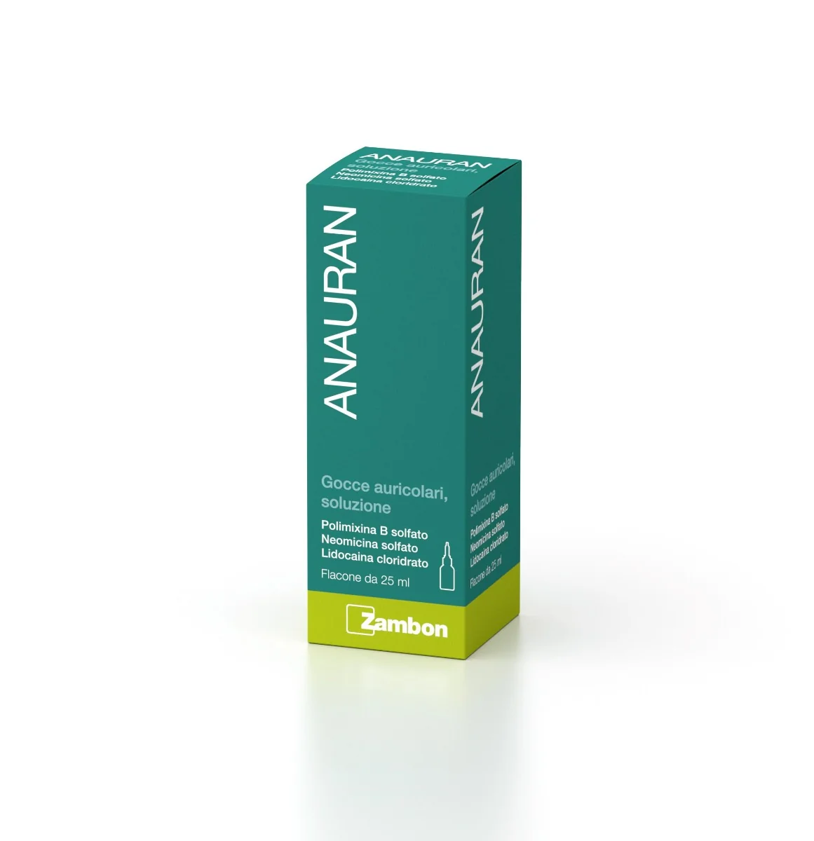 Anauran Gocce Auricolari Polimixina B solfato Otiti Flacone 25 ml