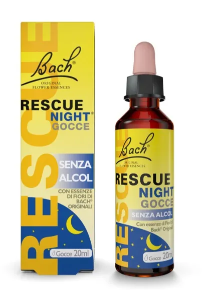 Rescue Night Gocce 20 ml - Integratore per lo Stress