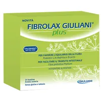 Fibrolax Giuliani Plus Integratore Transito Intestinale e Ripristino Flora Batterica 14 Bustine