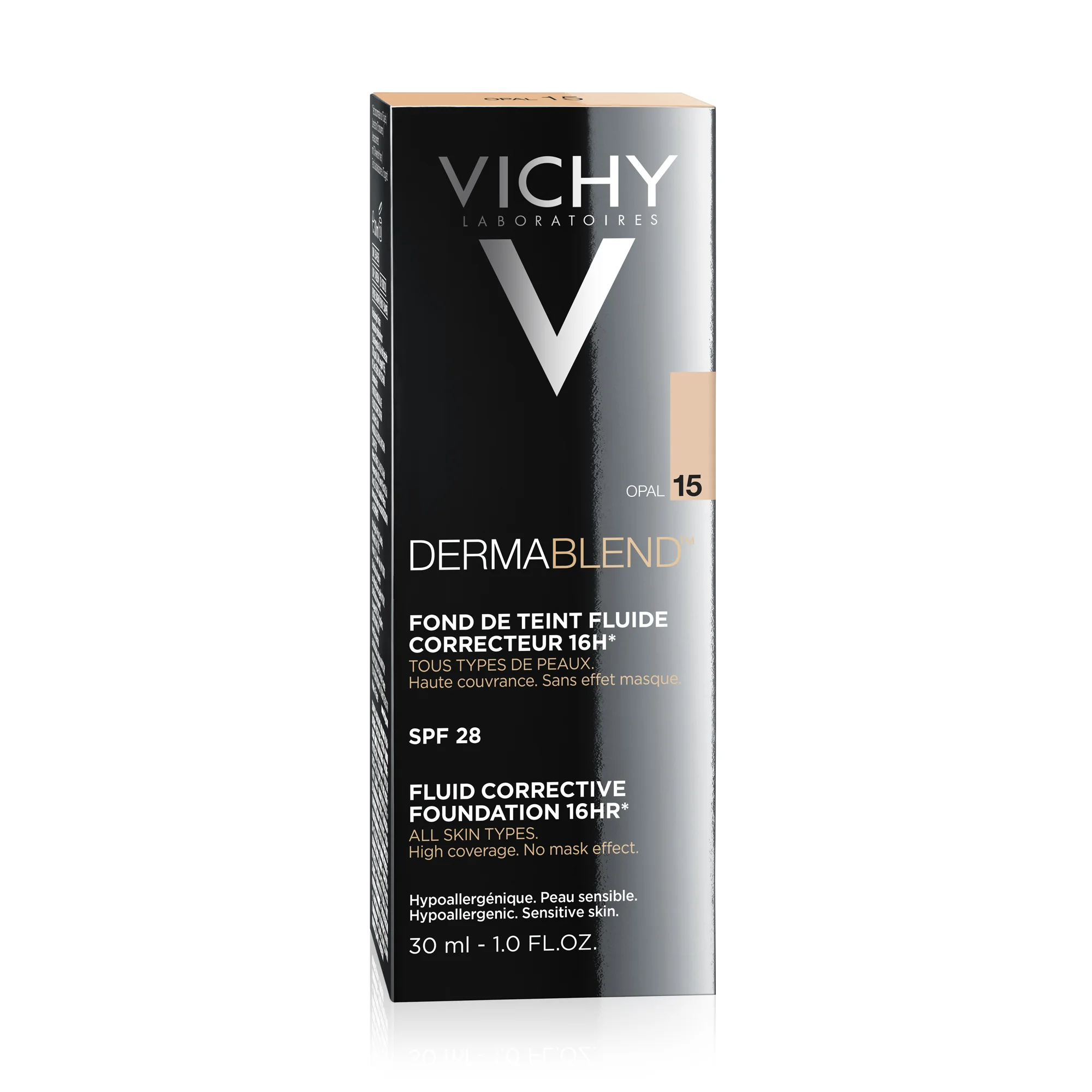 Vichy Dermablend Fluido 15, 30 Ml Fondotinta correttore 16h