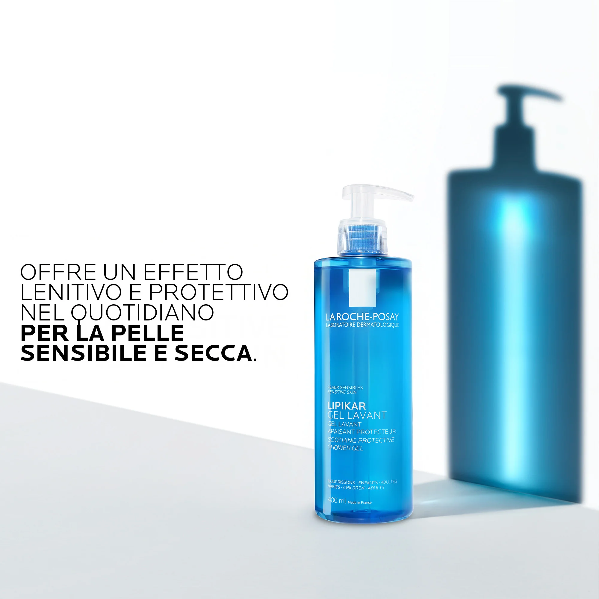 La Roche Posay Lipikar Gel Lavant 400 Ml Lenitivo