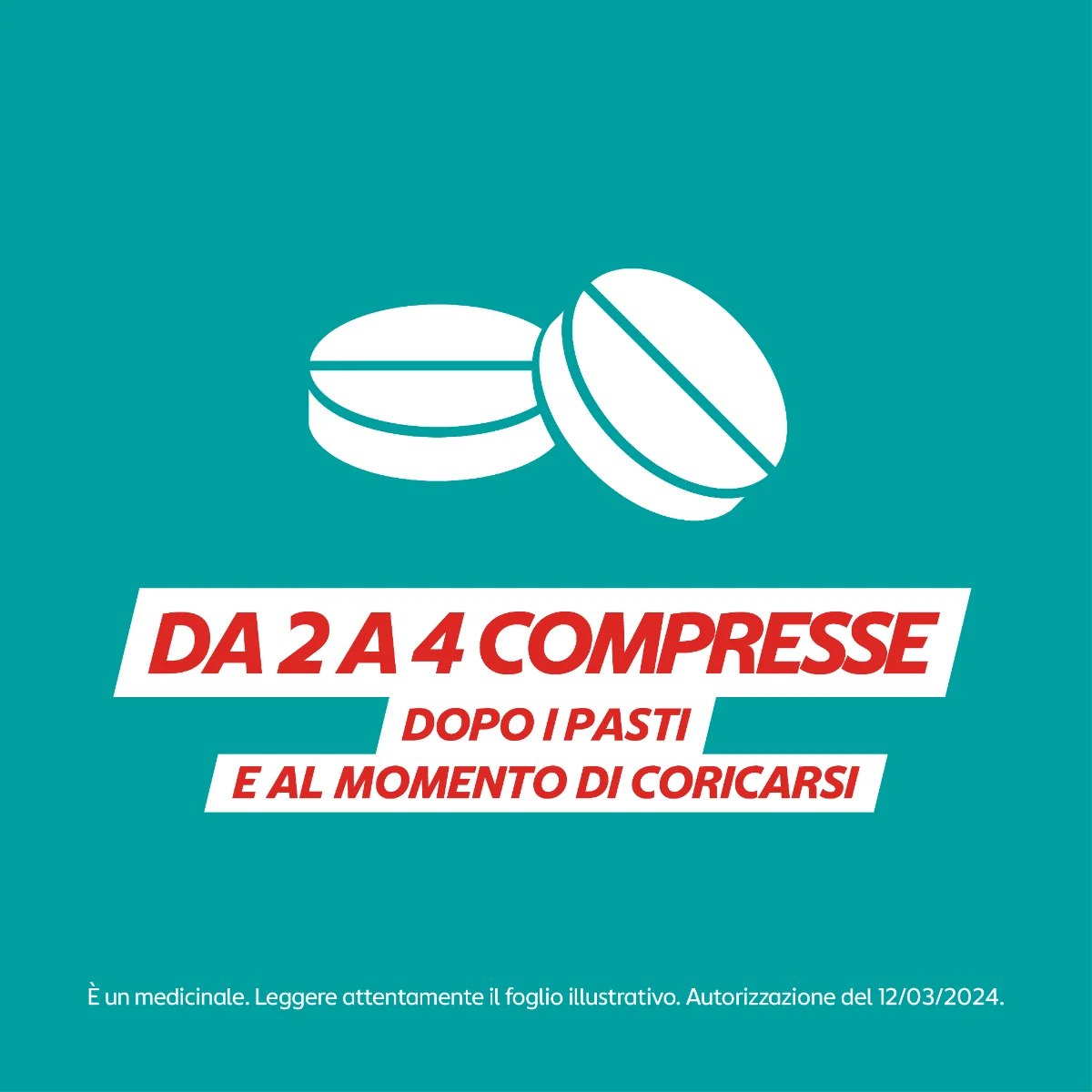 Gaviscon Compresse Masticabili Aroma Fragola 250 mg + 133,5 mg 24 Compresse Per Bruciore di Stomaco