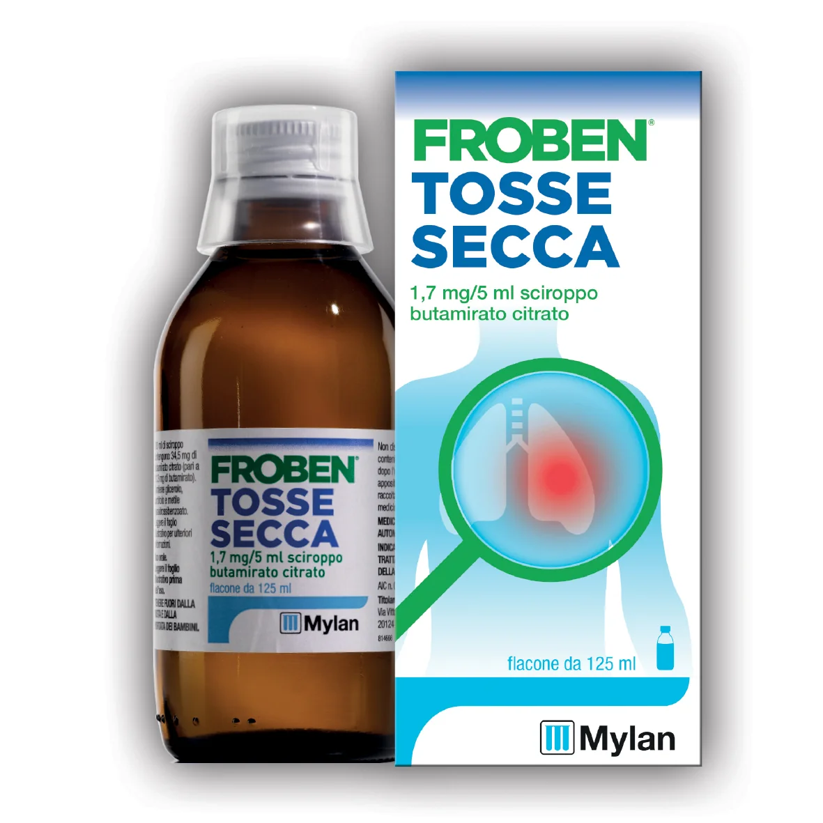 Froben Tosse Secca Sciroppo 125 ml Mucolitico