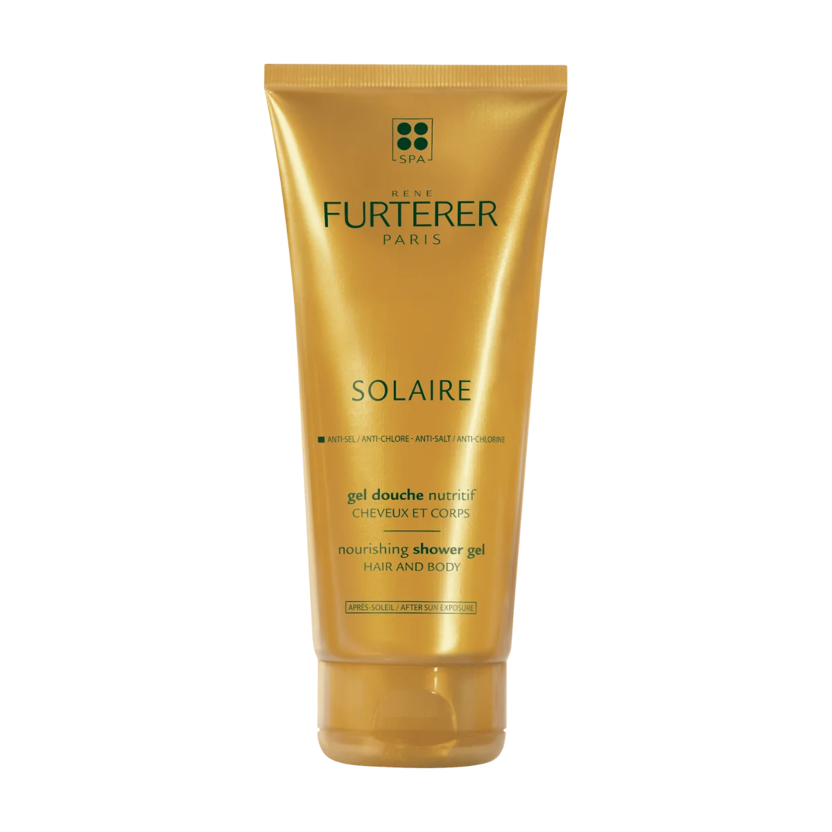 René Furterer Solaire Gel Doccia Nutritivo Doposole 200 ml Per Corpo e Capelli