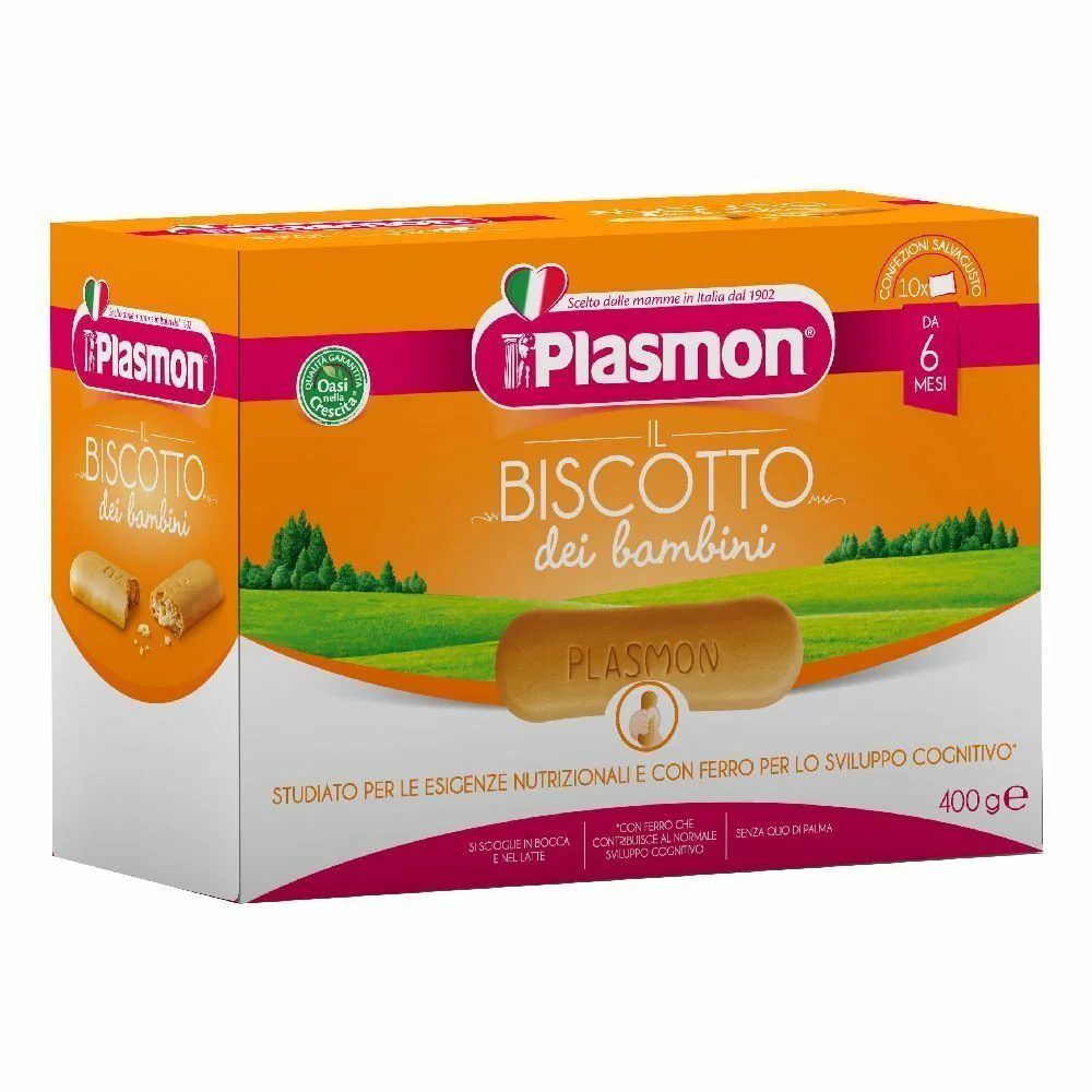 Plasmon Biscotti 400 g Ricchi in Ferro
