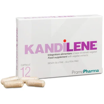 PromoPharma Kandilene 12 Capsule Integratore per la Prostata