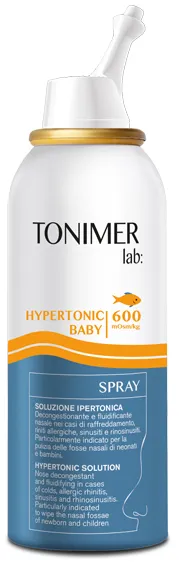 Tonimer Baby Spray Soluzione Ipertonica Nasale 100 ml