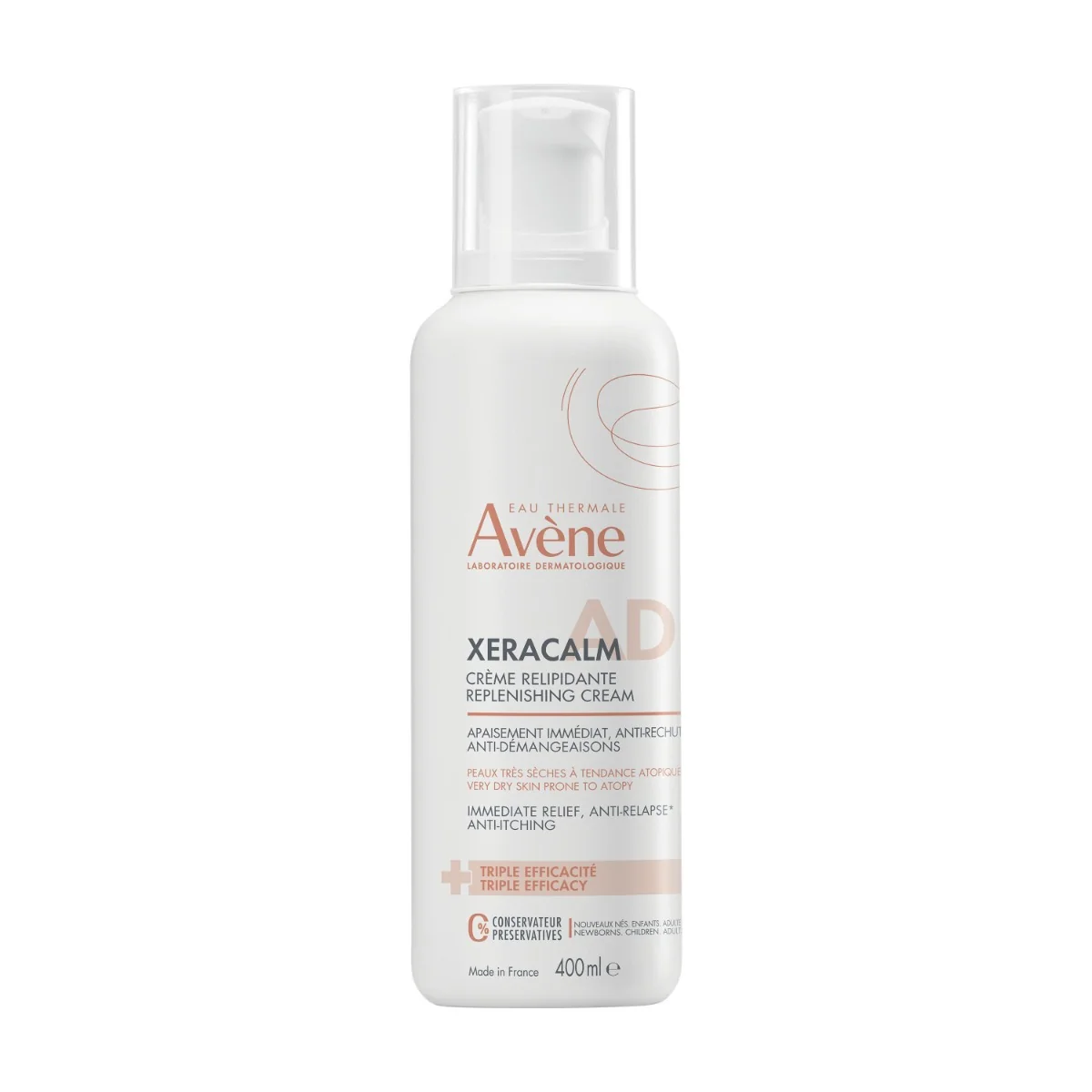 Avene Xeracalm Ad Crema Liporestitutiva 400 Ml