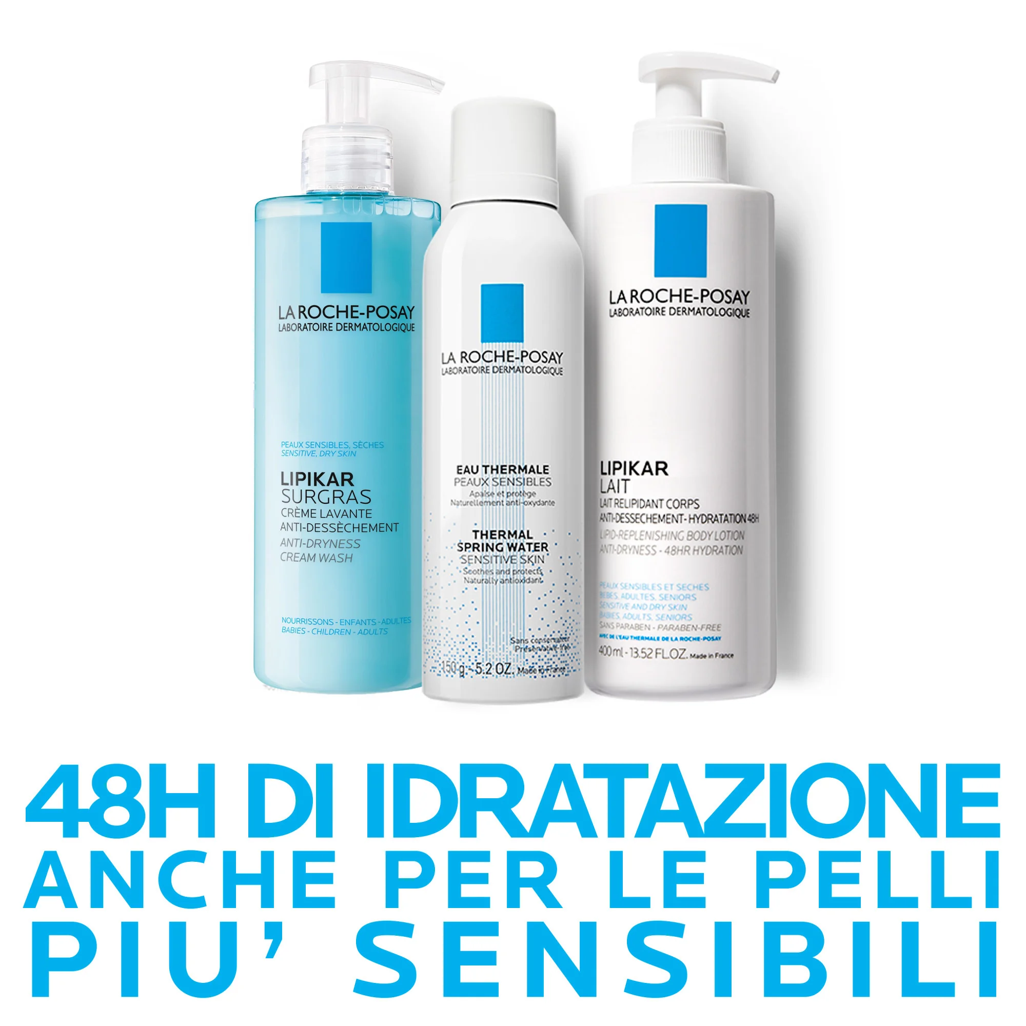 La Roche Posay Lipikar Latte Corpo 400 Ml Idratante Nutriente