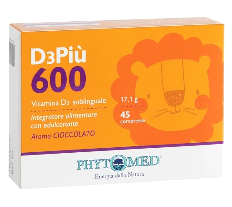 D3Piu 600 45 Compresse Sublinguali