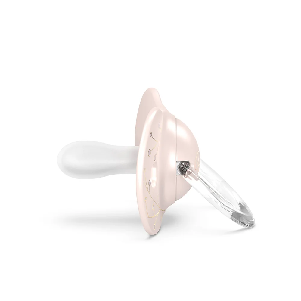 Suavinex Gold Succhietto Silicone 0-6 mesi Rosa