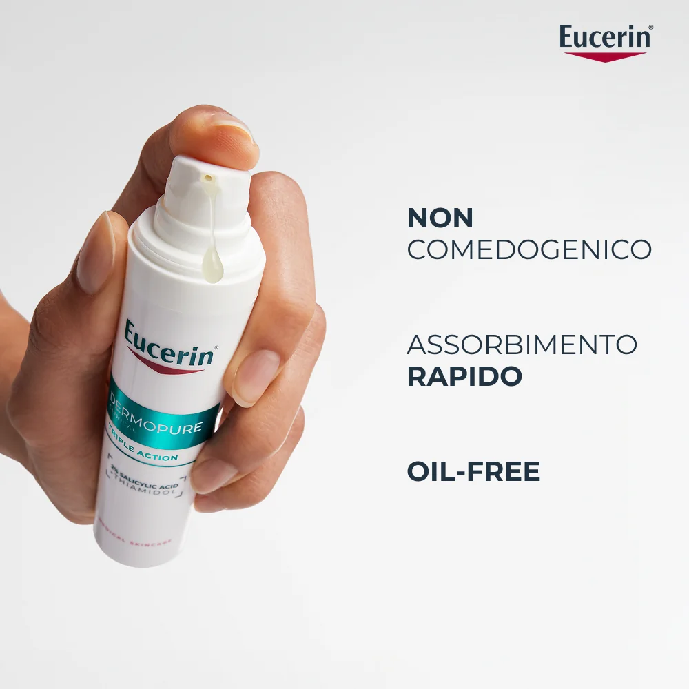 Dermopure Clinical Siero Tripla Azione 40Ml Pelle Grassa a Tendenza Acneica