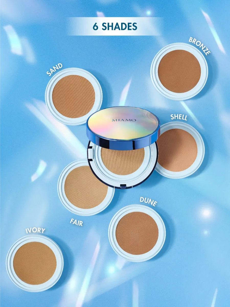 Miamo Second Skin Mesh Cushion Foundation Fair SPF 50 Pa+++ 11 ml Antiossidante protettivo colorato