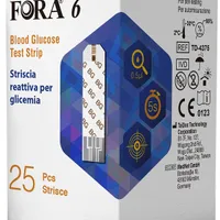 Fora6 Strisce Glicemia 25 Pezzi