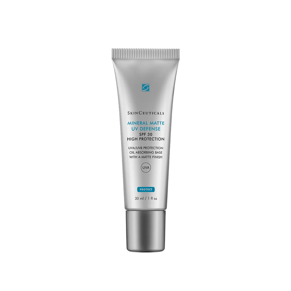 SkinCeuticals Mineral Matte UV Defense SPF 30 Crema Solare Viso Colorata Pelle Grassa 30 ml