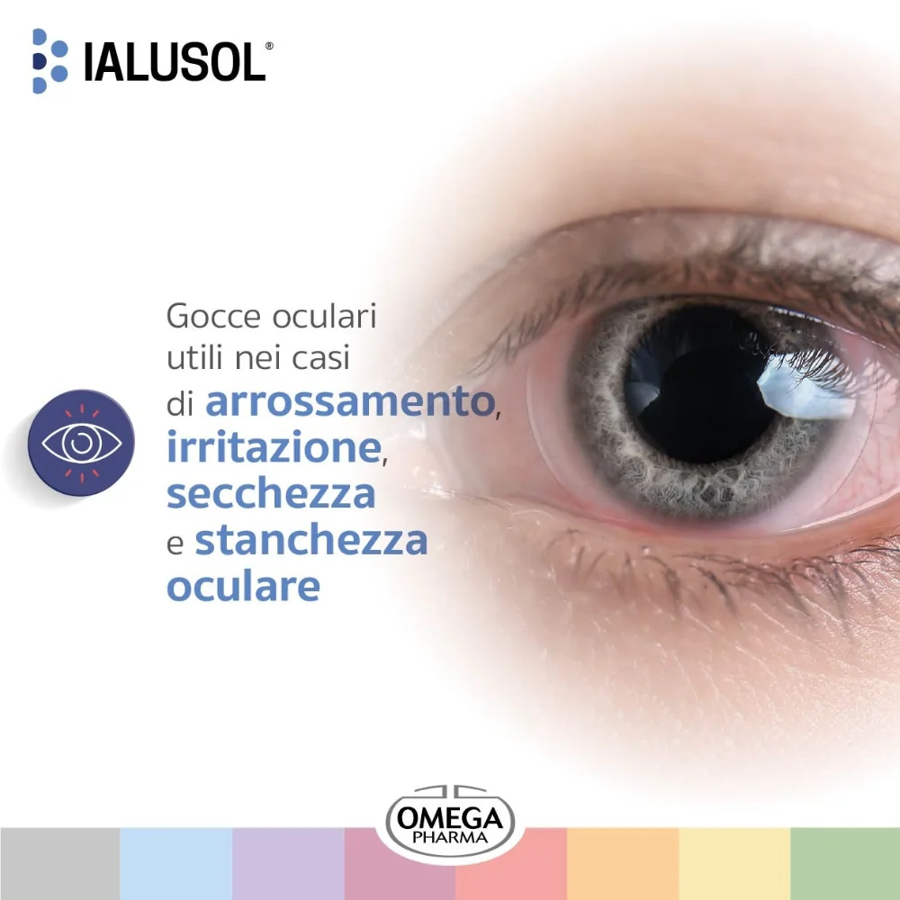 Ialusol Gocce Oculari 15 ml Lubrificanti e Lenitive