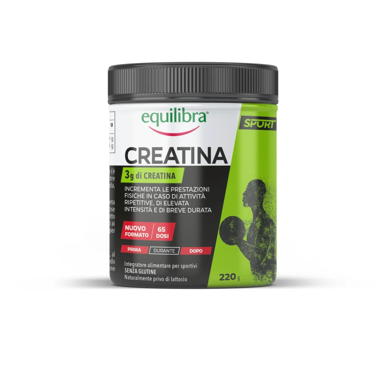 Equilibra Creatina 220 G Integratore Sportivo