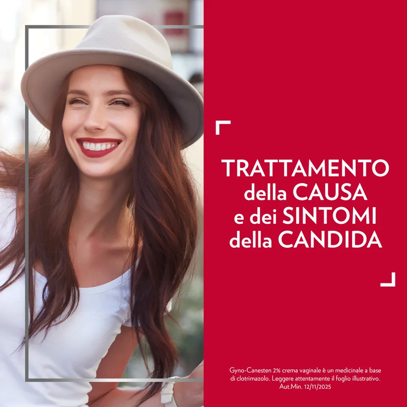 Gyno-Canesten Crema Intima contro 30g Sintomi della Candida