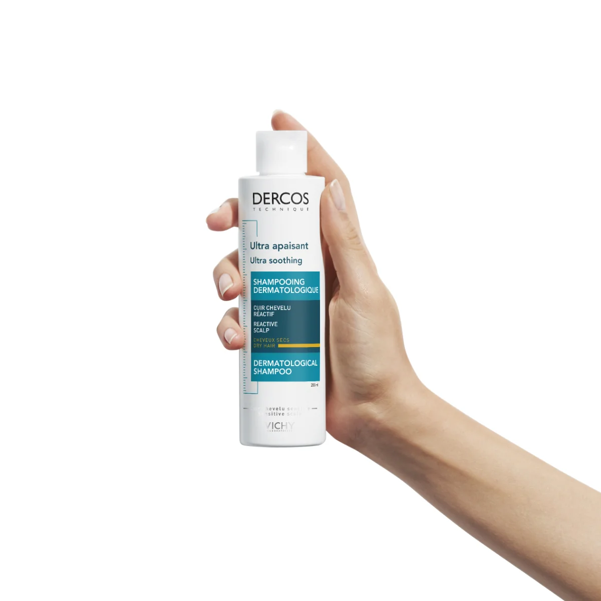 Vichy Dercos Shampoo Ultra-Lenitivo 200 Ml Cuoio capelluto reattivo capelli secchi