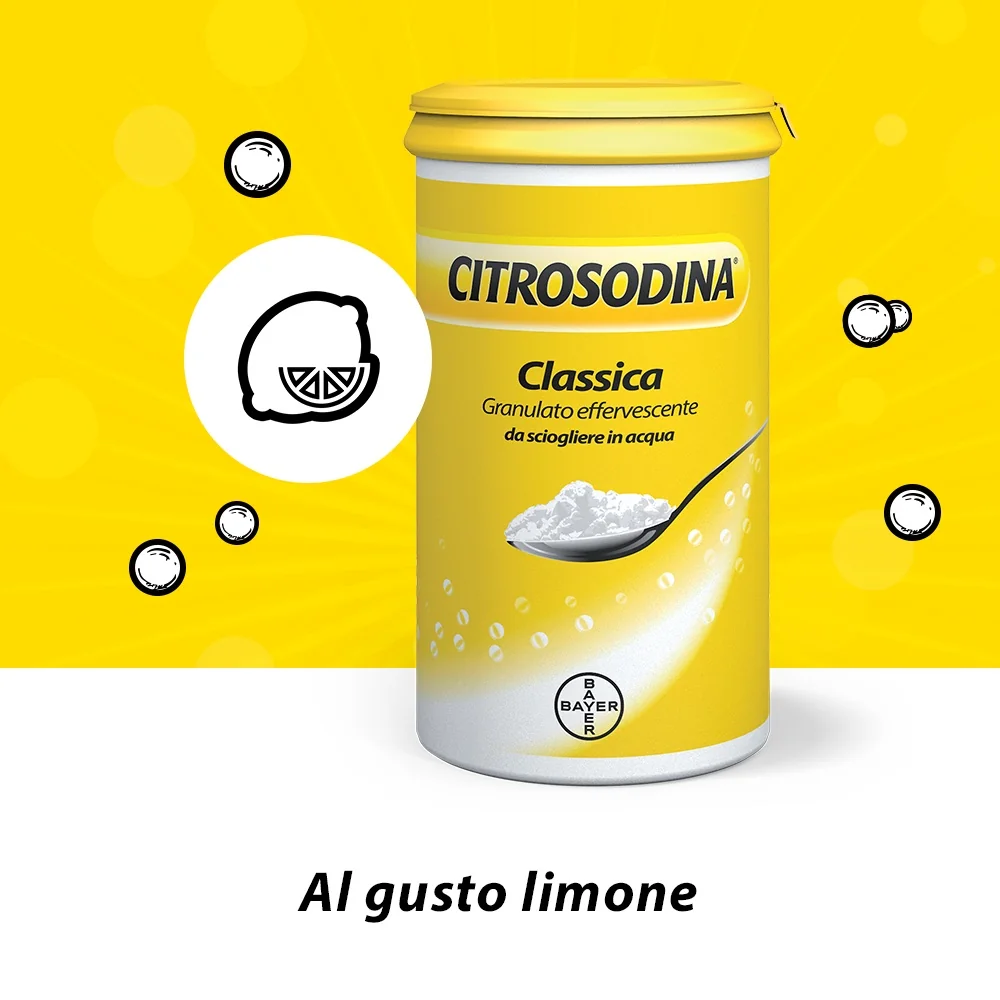 Citrosodina Granulato Effervescente Digestivo 150g Pesantezza di Stomaco