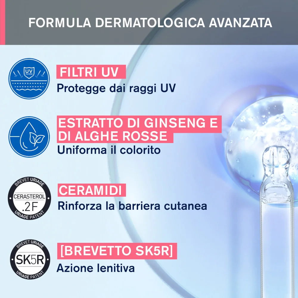 Uriage Rosèliane Crema Anti-rossore SPF 30 40 ml Lenitiva Viso