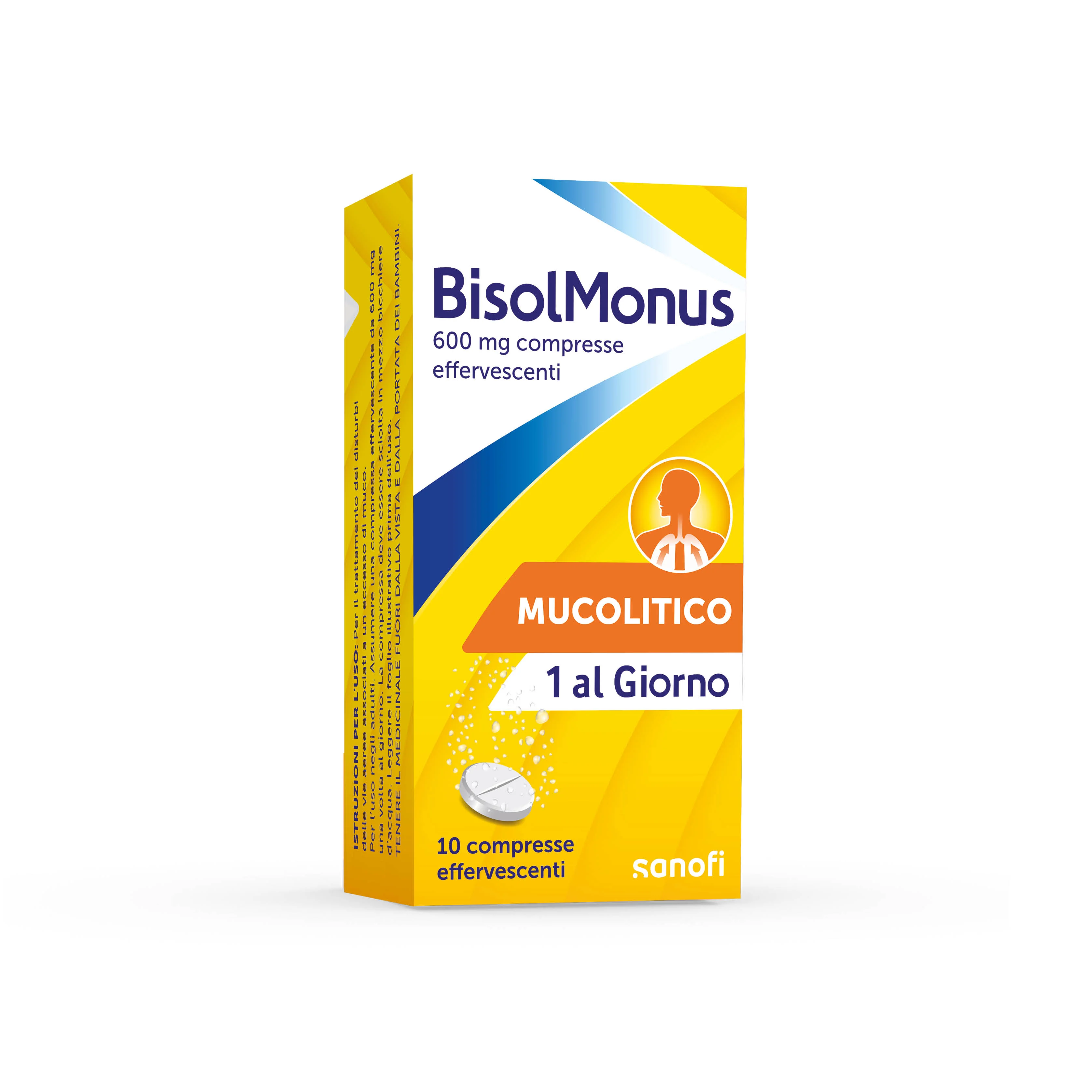 Bisolmonus 10 Compresse Effervescenti 600 Mg