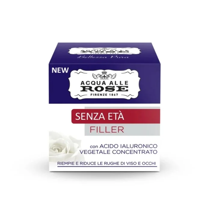 Acqua Alle Rose Crema Viso Senza Età Filler 50 ml Azione antirughe