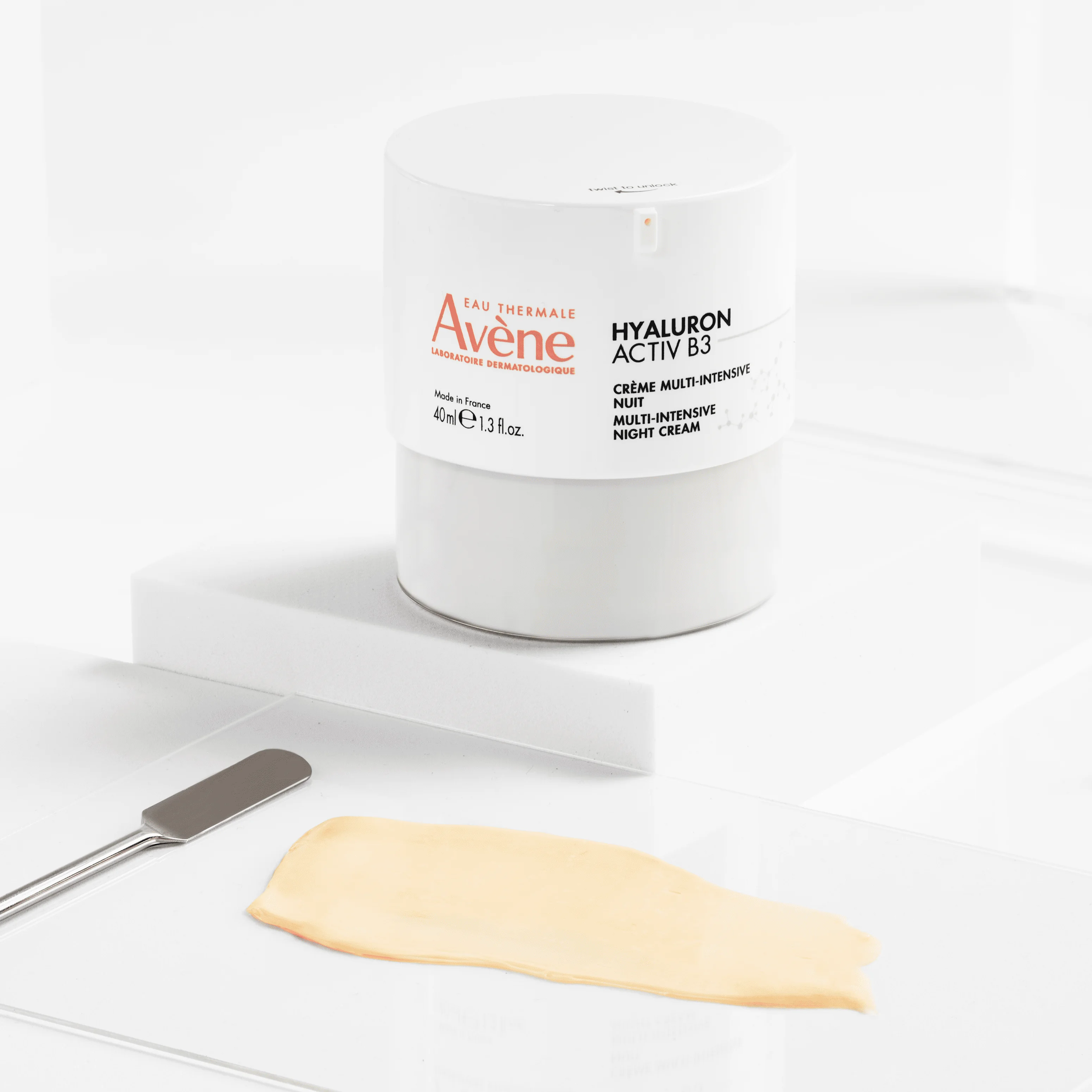 Eau Thermale Avène Hyaluron Activ B3 Crema Notte Multi-Intensive 40 ml Anti-età