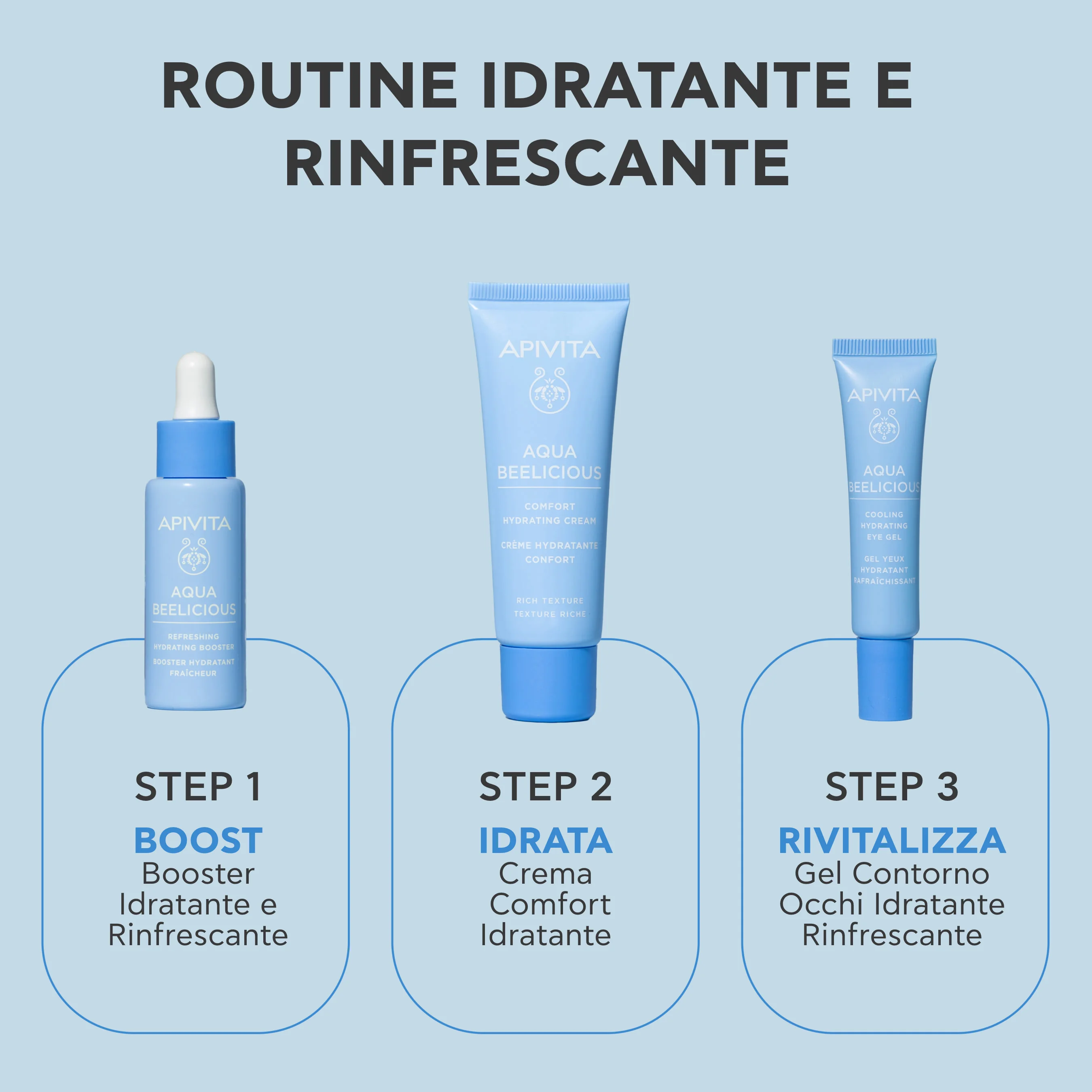 Apivita Aqua Beelicious Crema Comfort 40 ml Idratante