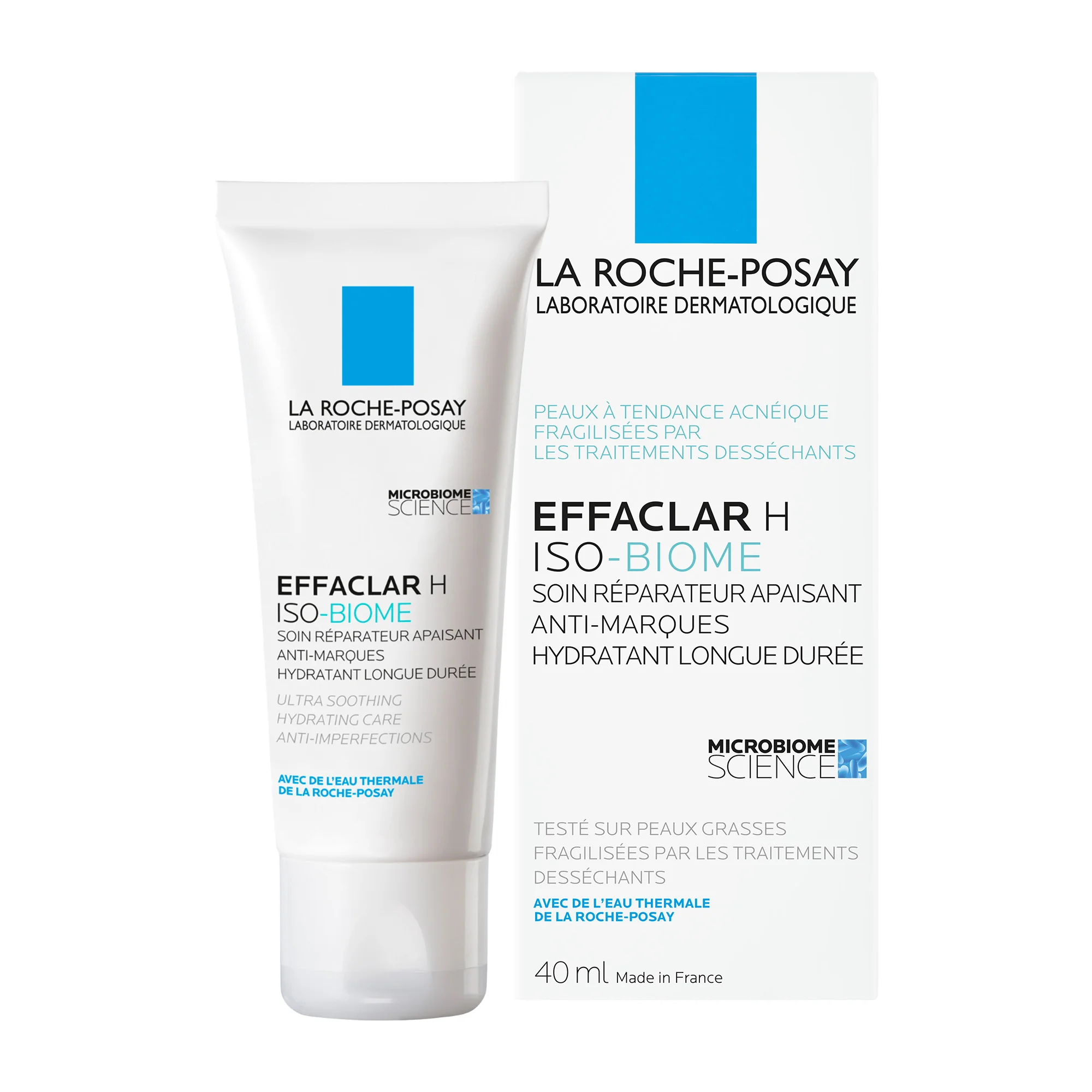 La Roche Posay Effaclar H Iso Biome Crema 40 ml Aiuta a ridurre le imperfezioni
