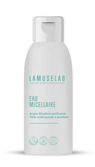 Lamuselab Acqua Micellare 100Ml Tutti i Tipi di Pelle