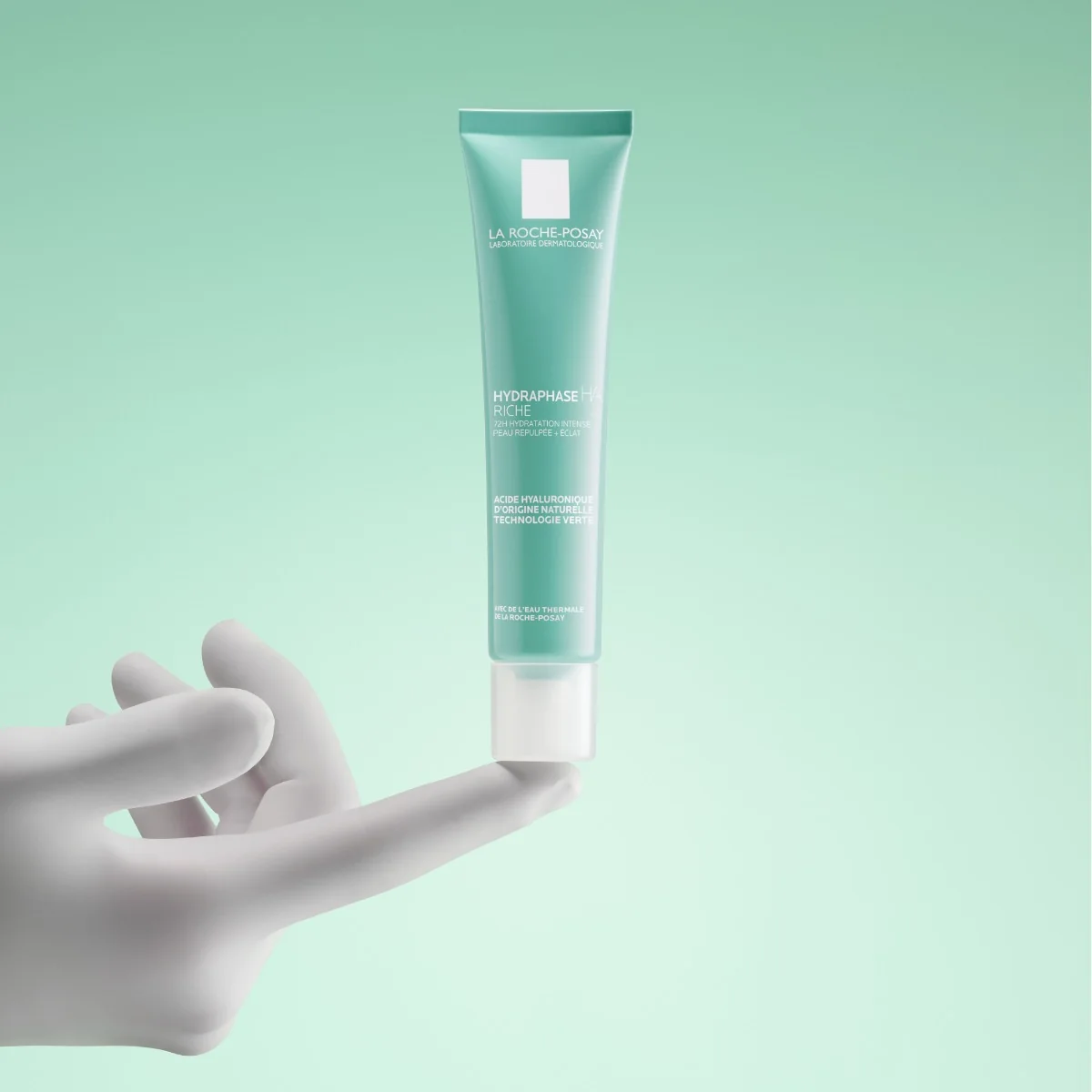 Hydraphase Ha Crema Ricca 40 Ml 72H di Idratazione Intensa, Luminosita' Immediata