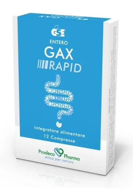 Gse Entero Gax Rapid 12 compresse Digestione e benessere dell’intestino