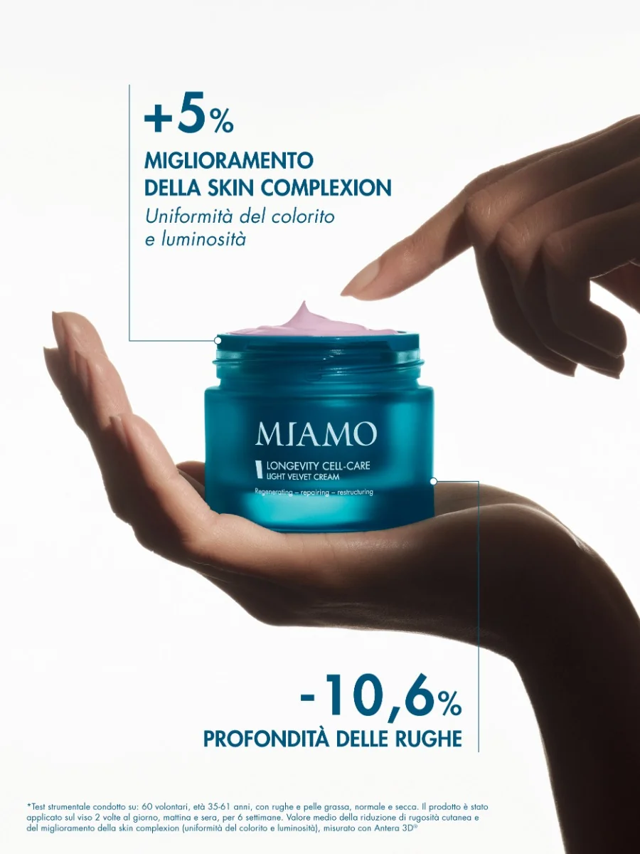 Miamo Longevity Plus Longevity Cell Care Light Velvet Cream Refill 50 ml Ricarica