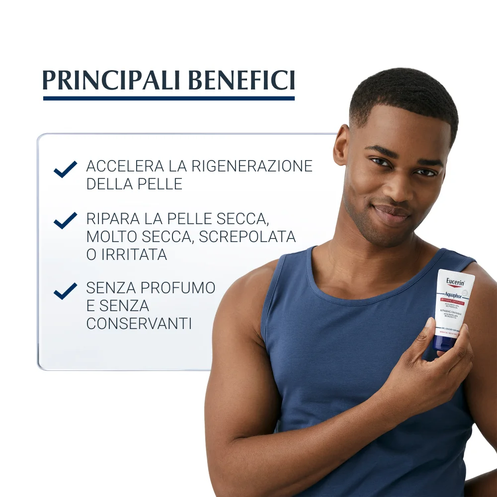 Eucerin Aquaphor Trattamento Riparatore - Crema mani Per Pelli Danneggiate