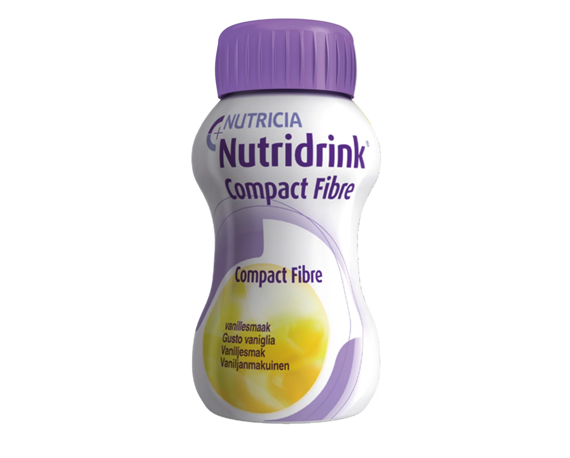 Nutridrink Compact Fibre Vaniglia 125 ml 4 Pezzi