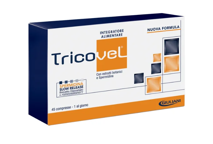 Tricovel 45 Compresse Integratore Anticaduta Capelli a Rilascio Graduale