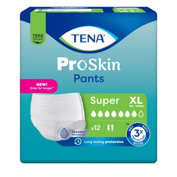 Tena Pants Super Xl 12Pz In Caso di Incontinenza