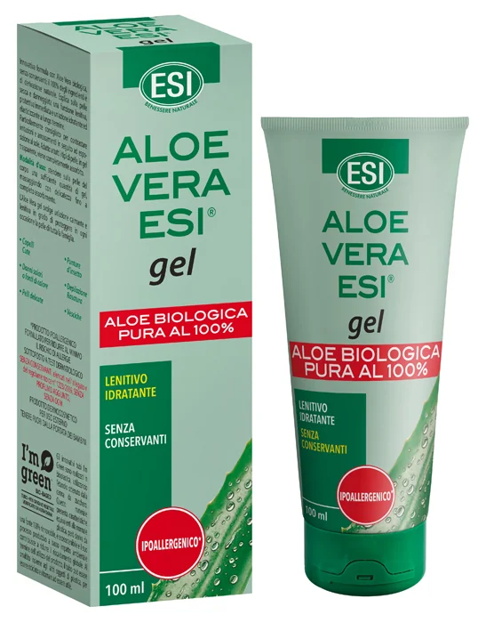 Esi Aloe Gel Puro 100Ml Lenitivo ed Idratante