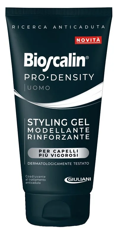 Bioscalin Pro Density Uomo Styling Gel Modellante Rinforzante 150 Ml Rapido Assorbimento