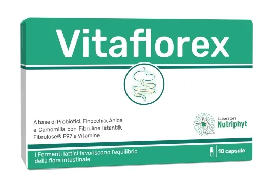 VitaFlorex Integratore di Fermenti Lattici 10 Capsule