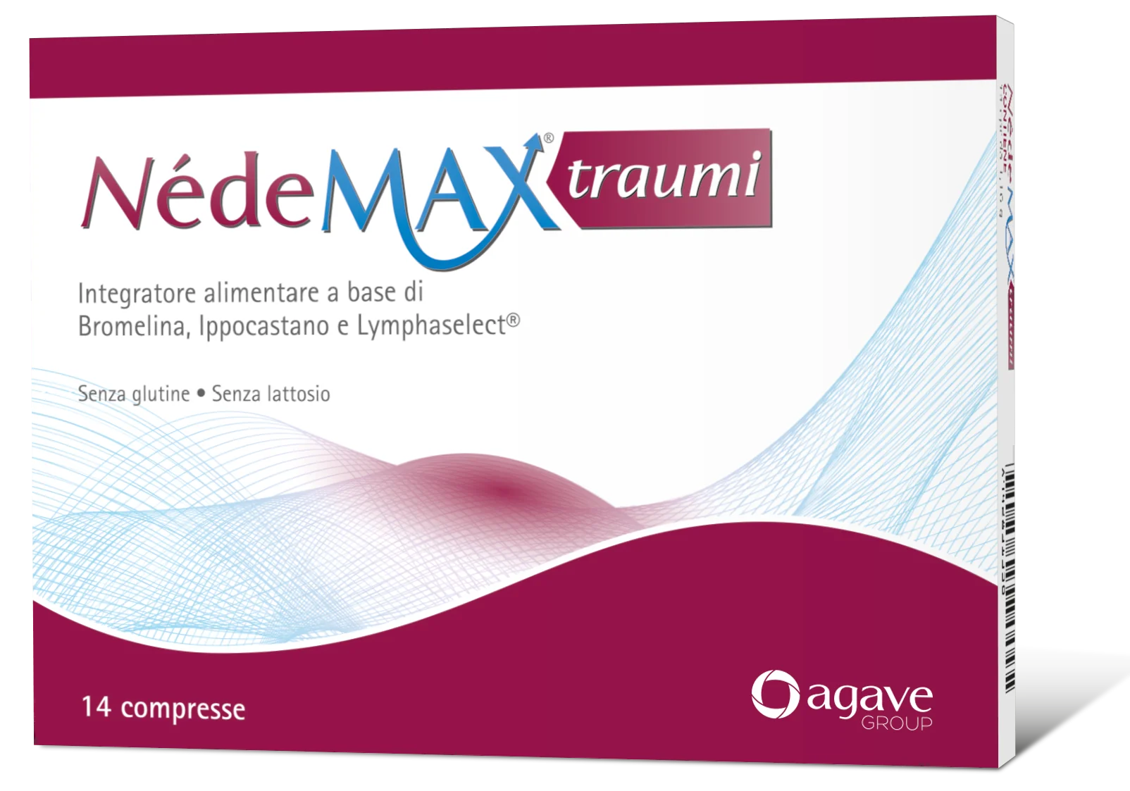 Nedemax Traumi 14 Compresse 16,24G Supporto in Caso di Traumi