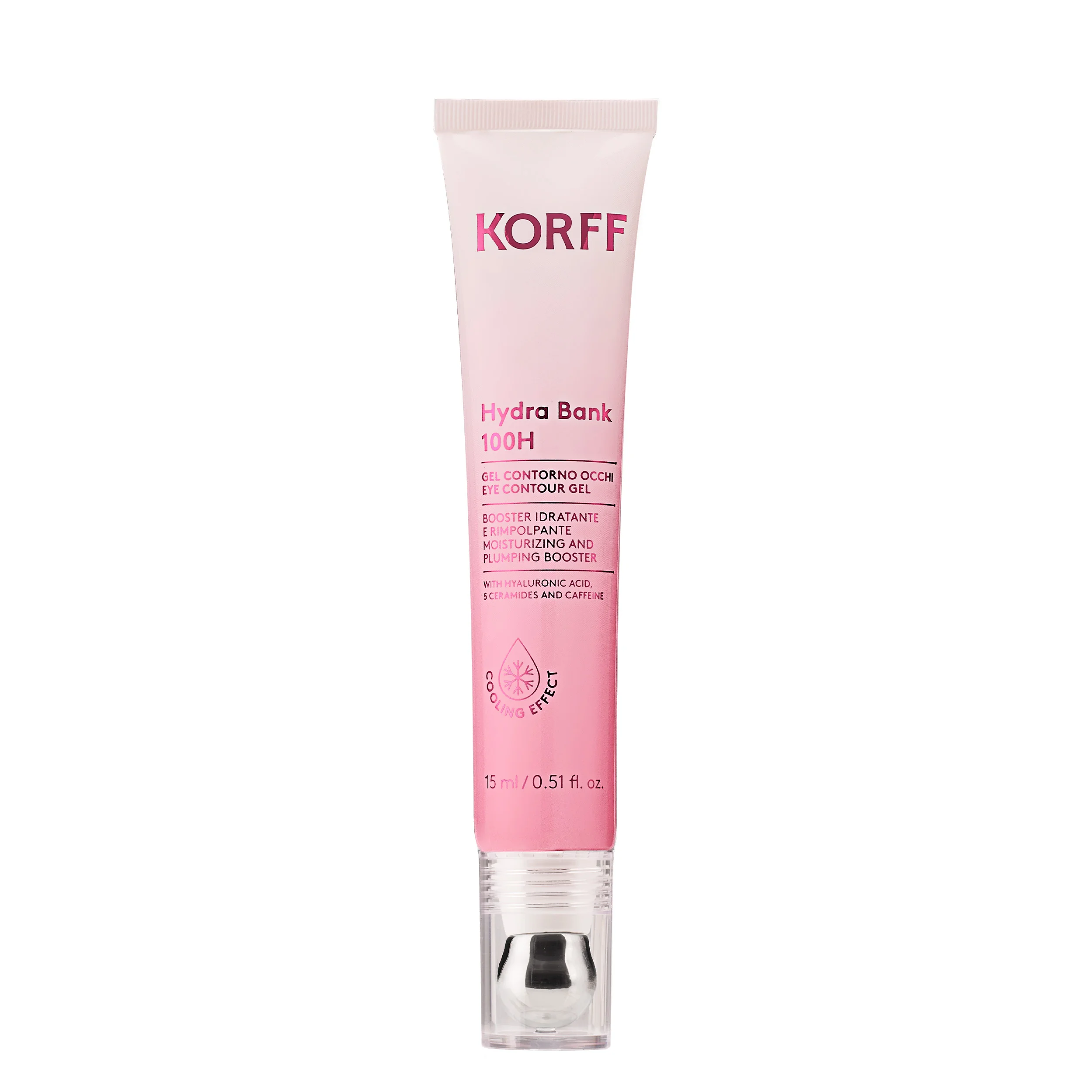 Korff Hydra Bank 100H Contorno Occhi 15 Ml Idratante e Rimpolpante