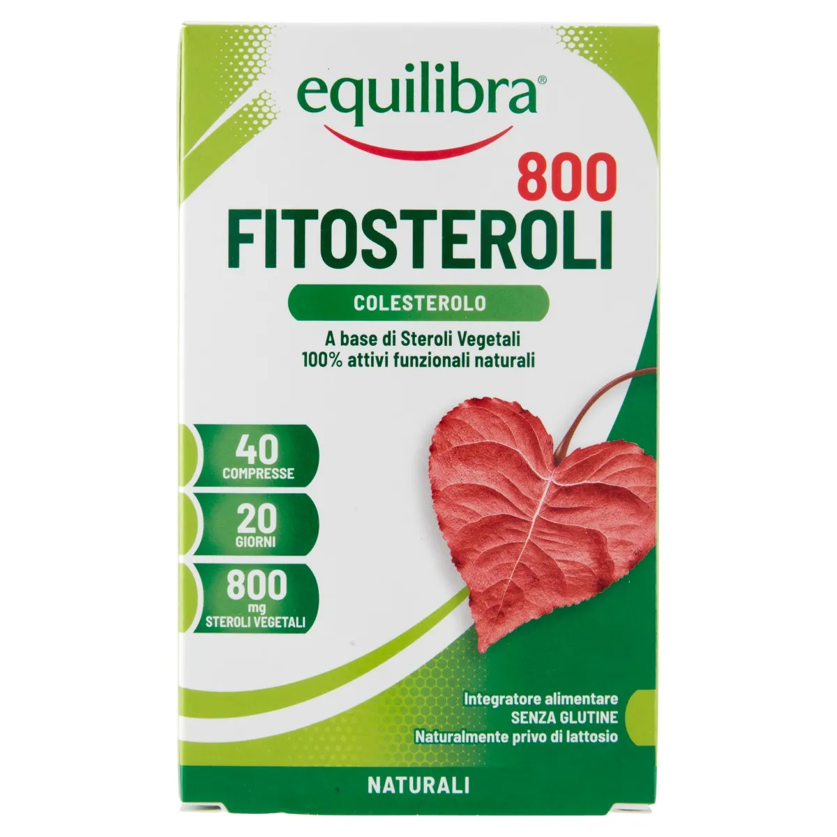 Equilibra Fitosteroli 800 40 Compresse Colesterolo