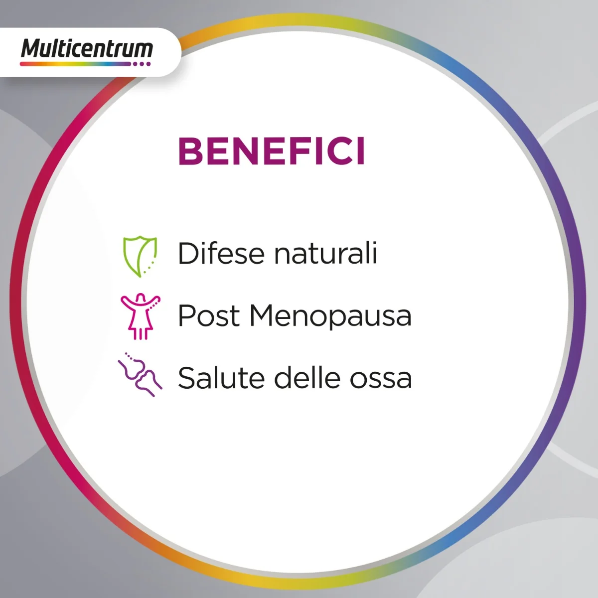 Multicentrum Donna 50 + 30 Compresse Integratore Multivitaminico Donna