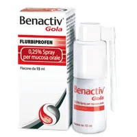 Benactiv Gola Spray 15 ml 2,5 mg/ml