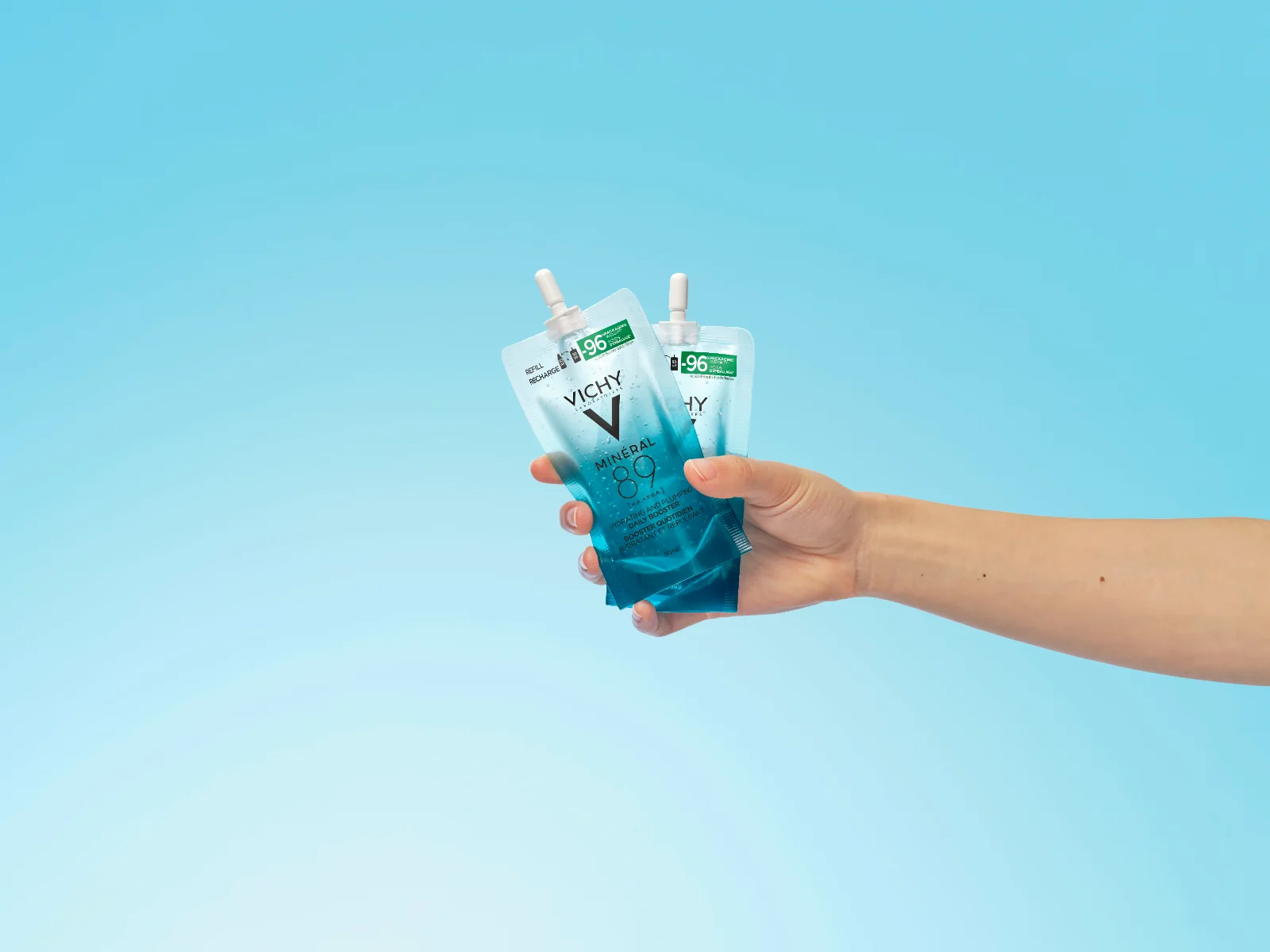 Minéral 89 - Booster quotidiano fortificante e rimpolpante eco-ricarica 50ml Idratante e Rimpolpante