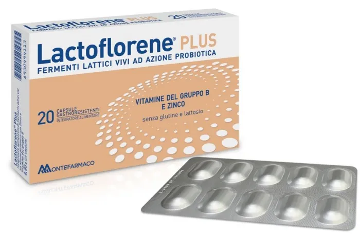 Lactoflorene Plus 20 Capsule Gastroresistenti - Integratore Probiotico