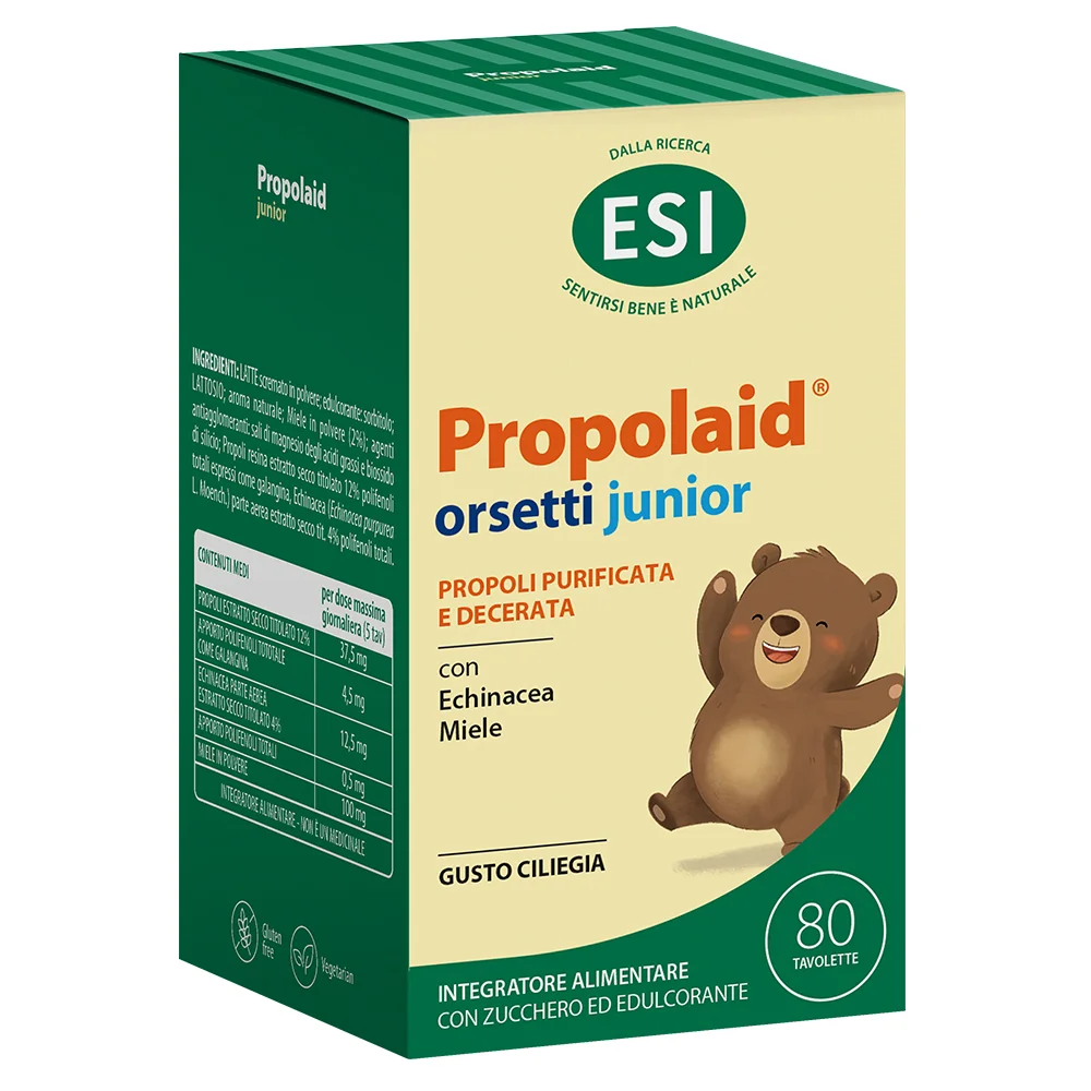 Esi Propolaid Propolbaby 80 Compresse Gusto Ciliegia